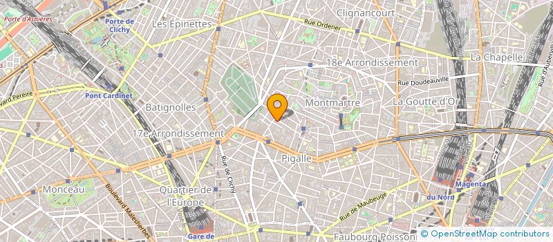 localisation de l'entreprise THEATRE PLURIEL à PARIS