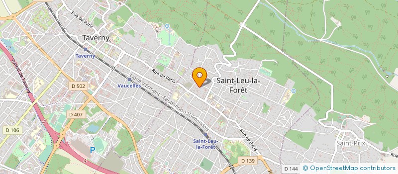 localisation de l'entreprise THEATRE POIL à SAINT-LEU-LA-FORET