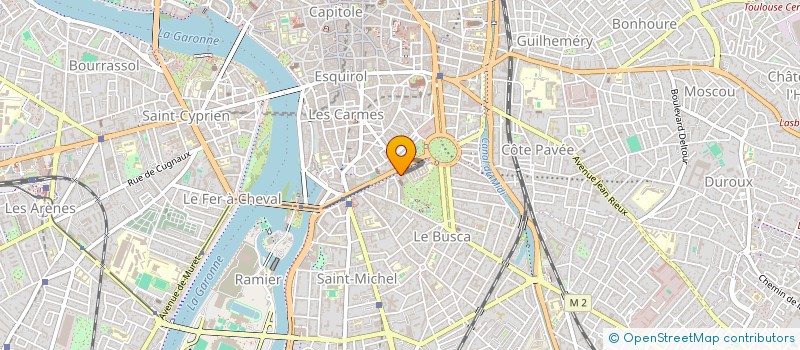 localisation de l'entreprise THEATRE POPULAIRE D AUJOURD HUI à TOULOUSE