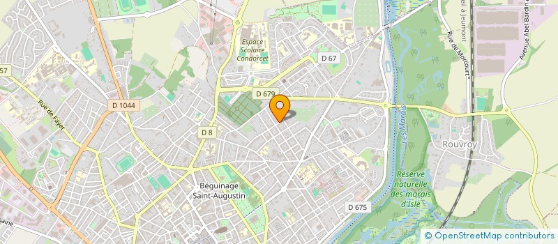 localisation de l'entreprise THEATRE POUR TOUS à SAINT-QUENTIN
