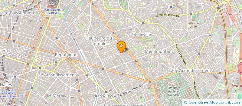 localisation de l'entreprise THEATRE SERVICES  PARIS