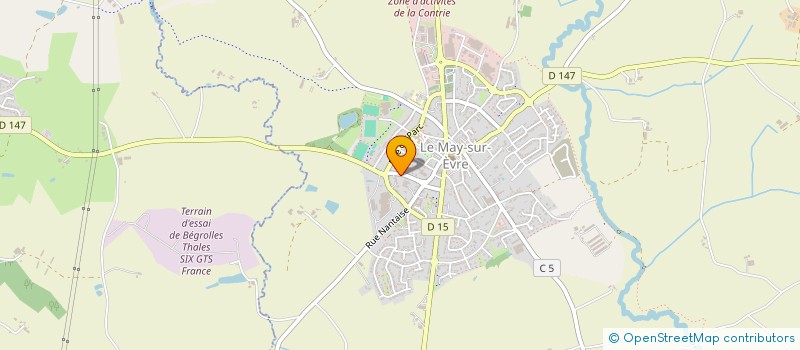 localisation de l'entreprise THEATRE STAKHUS  LE MAY-SUR-EVRE