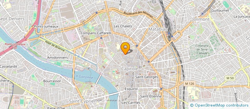 localisation de l'entreprise THEATRE STUDIO  TOULOUSE