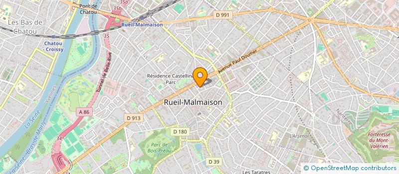 localisation de l'entreprise THEATRE SUR COUR à RUEIL-MALMAISON