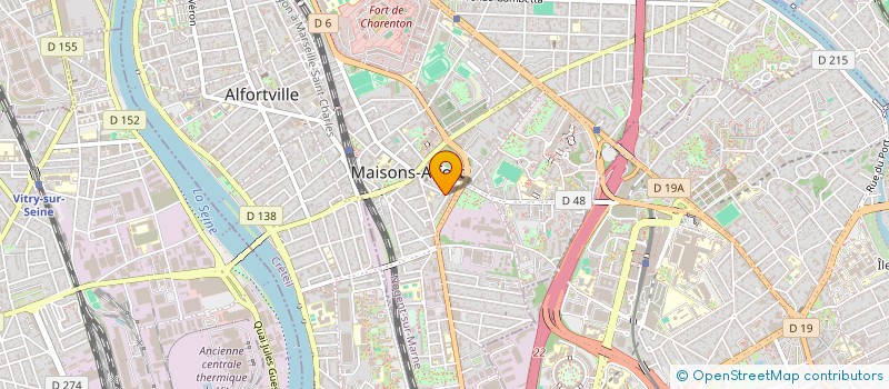 localisation de l'entreprise THEATRE SUR COUR-MAISONS ALFORT  MAISONS-ALFORT