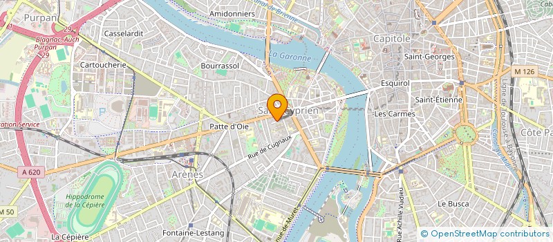 localisation de l'entreprise THEATRE TATTOO à TOULOUSE