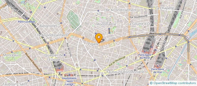 localisation de l'entreprise THEATRE TERRE LUNE  PARIS