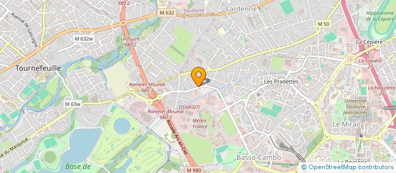 localisation de l'entreprise THEATRE TOULOUSAIN POP'HILARE  TOULOUSE