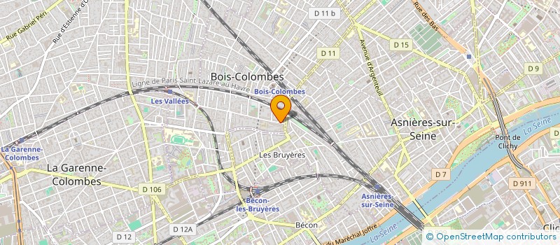localisation de l'entreprise THEATRES ET APPRENTISSAGES à BOIS-COLOMBES