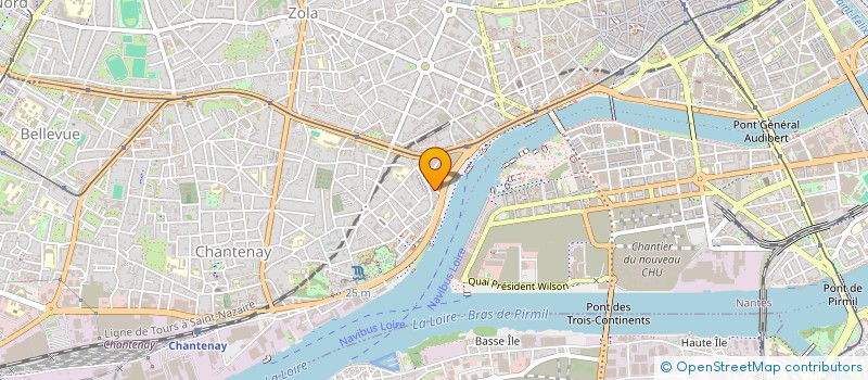 localisation de l'entreprise THEATRES NANTAIS ASSOCIES  NANTES