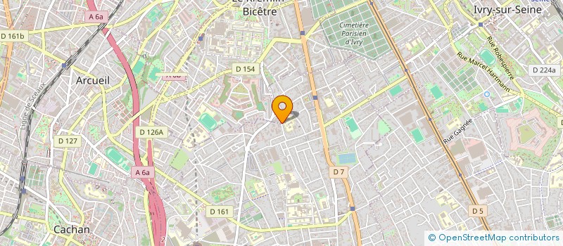 localisation de l'entreprise THEATRIUM STUDIO à VILLEJUIF