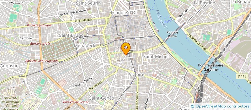 localisation de l'entreprise THEATROMANIE  BORDEAUX