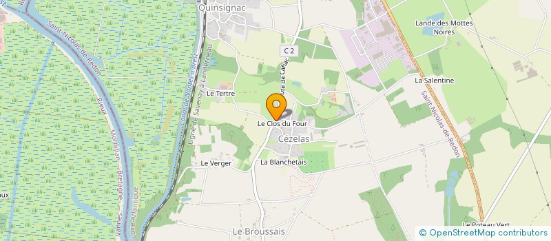 localisation de l'entreprise THEAU LAURENT à SAINT-NICOLAS-DE-REDON
