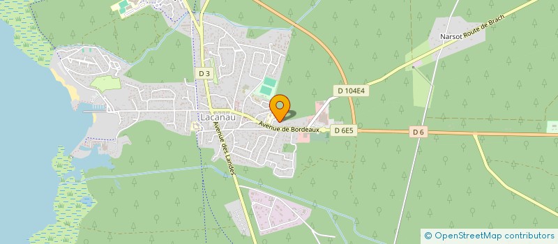 localisation de l'entreprise THEAUDE AND CO  LE PORGE