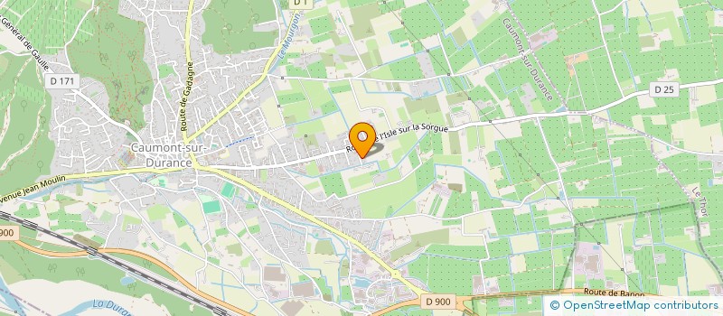 localisation de l'entreprise THEAVA  CAUMONT-SUR-DURANCE