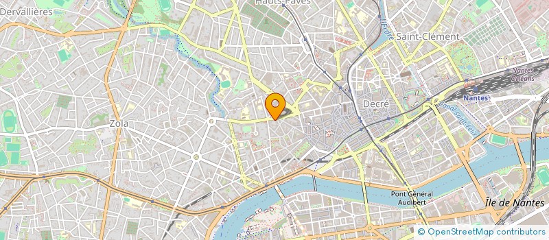 localisation de l'entreprise THEBAUD GUENAULT à NANTES