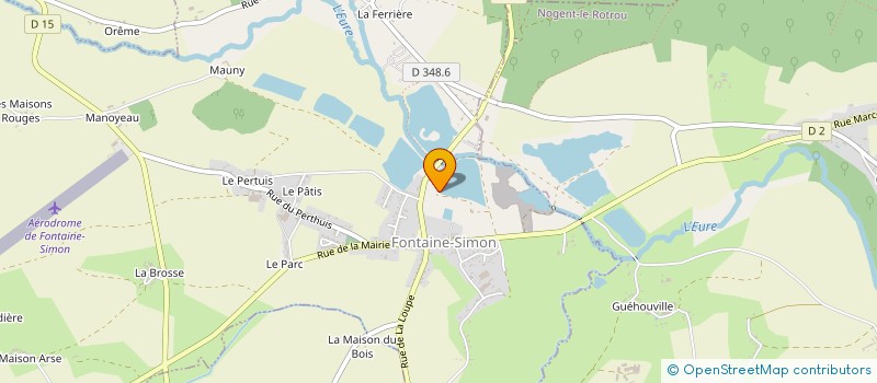 localisation de l'entreprise THEBAULT ET COMPAGNIE à FONTAINE-SIMON