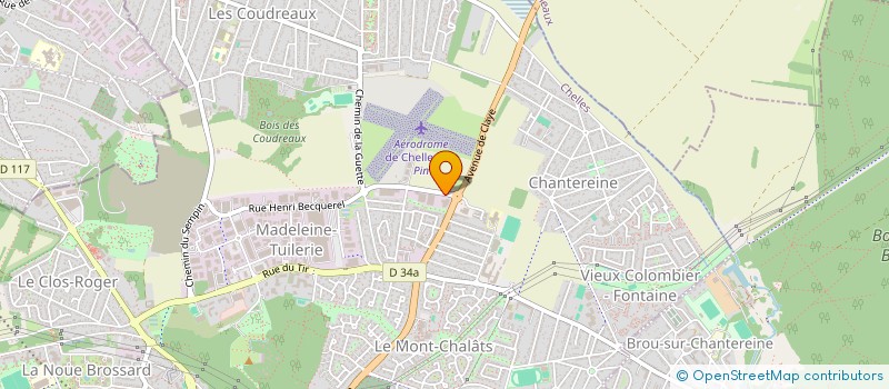 localisation de l'entreprise THEBEN FRANCE SARL à CHELLES
