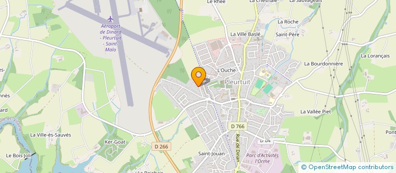 localisation de l'entreprise THEBINVEST  PLEURTUIT