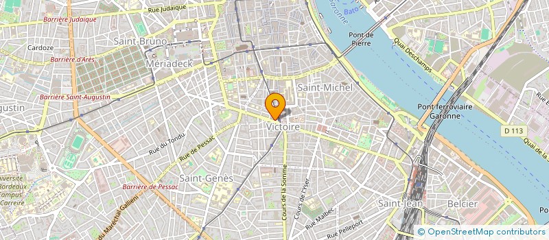 localisation de l'entreprise THECAN  BORDEAUX