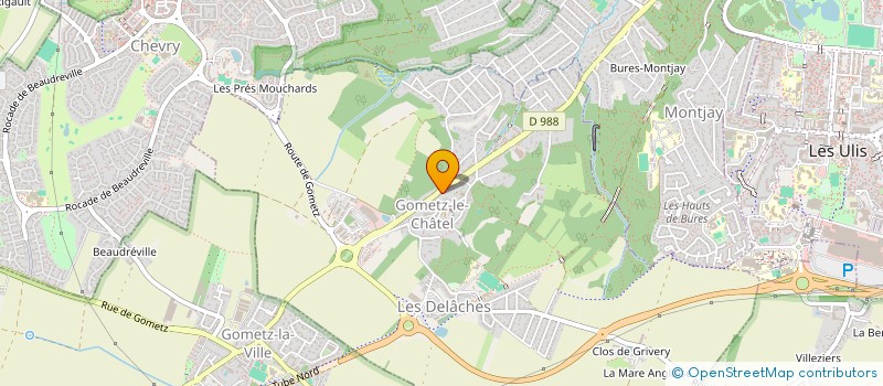 localisation de l'entreprise THECLIMATESTANDARDS  GOMETZ-LE-CHATEL