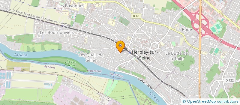 localisation de l'entreprise THECO  HERBLAY-SUR-SEINE