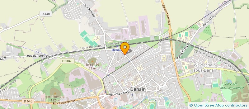 localisation de l'entreprise THECONSTELLATION  DENAIN