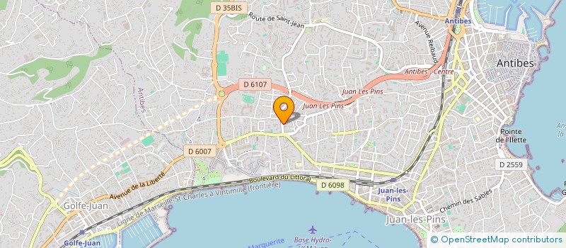 localisation de l'entreprise THECRAFTERS à ANTIBES