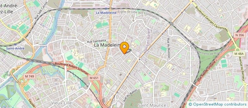 localisation de l'entreprise THEDEVGUY à LA MADELEINE
