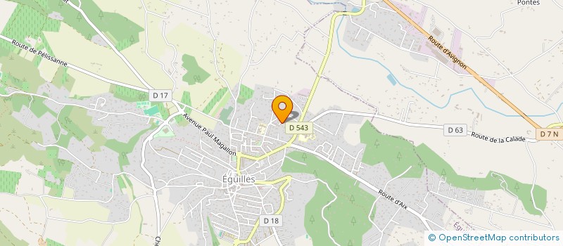 localisation de l'entreprise THEDI à EGUILLES