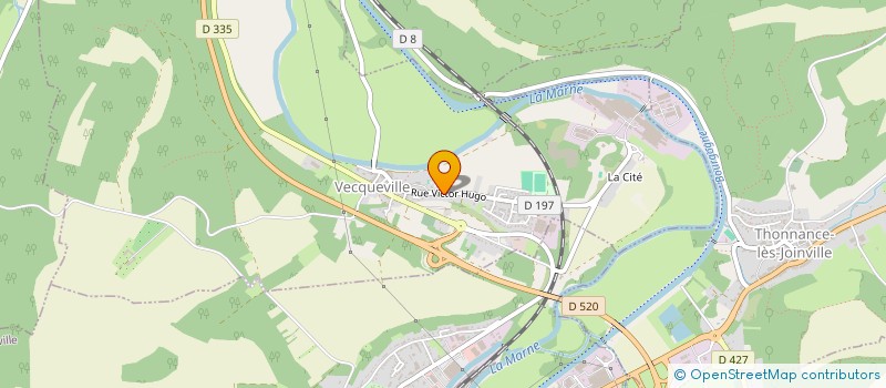 localisation de l'entreprise THEDRIAM à VECQUEVILLE