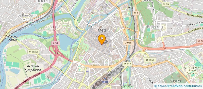 localisation de l'entreprise THEETETE CONCEPT  METZ