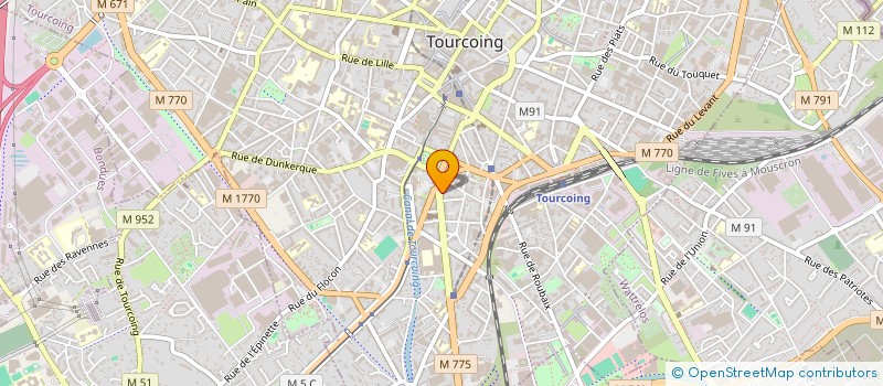 localisation de l'entreprise THEFACEBEAUTY à TOURCOING