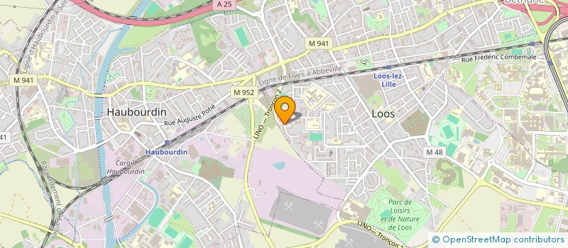 localisation de l'entreprise THEFGEHASO  LOOS