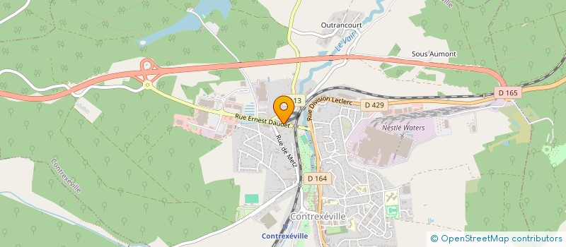 localisation de l'entreprise THEFUTURESOFT  CONTREXEVILLE