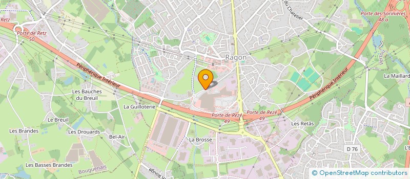 localisation de l'entreprise THEGO IMMO  REZE