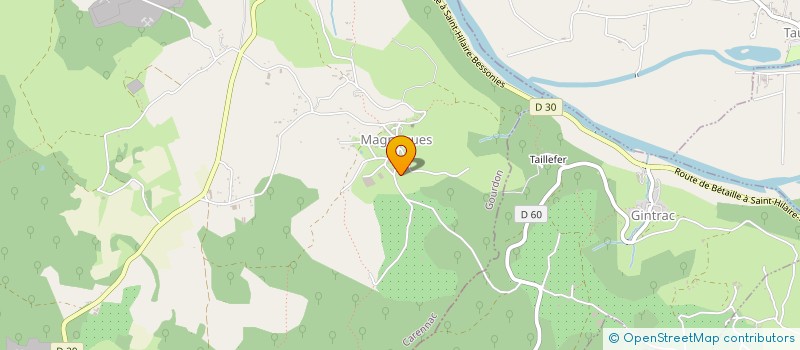 localisation de l'entreprise THEGRA VACANCES  CARENNAC