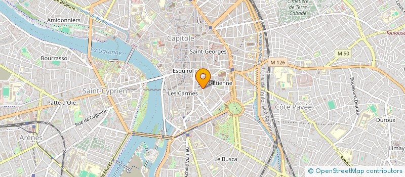 localisation de l'entreprise THEHAIR à TOULOUSE