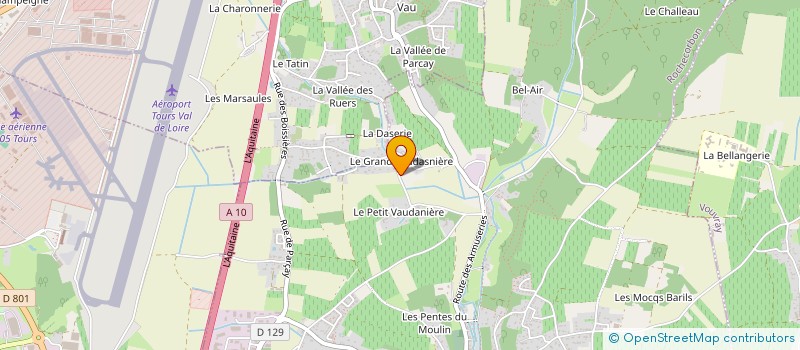 localisation de l'entreprise THEHOME à ROCHECORBON