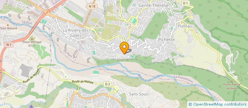 localisation de l'entreprise THEIA COACHING à LA POSSESSION