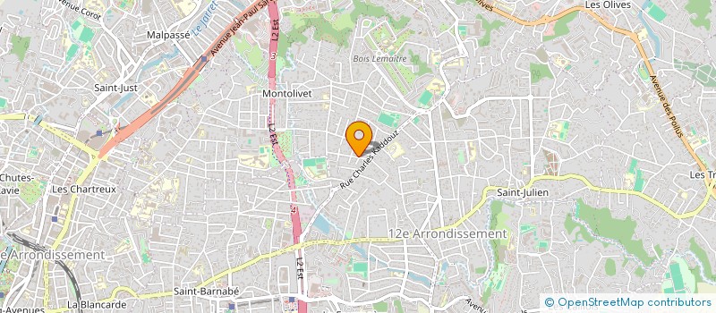localisation de l'entreprise THEIA ENERGY PROVENCE à MARSEILLE