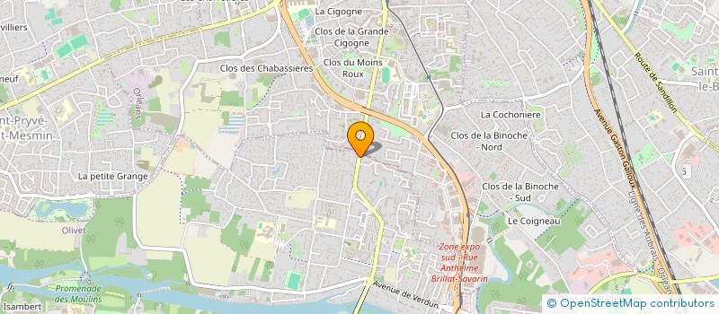 localisation de l'entreprise THEIA SECURITY DATA NETWORK à OLIVET