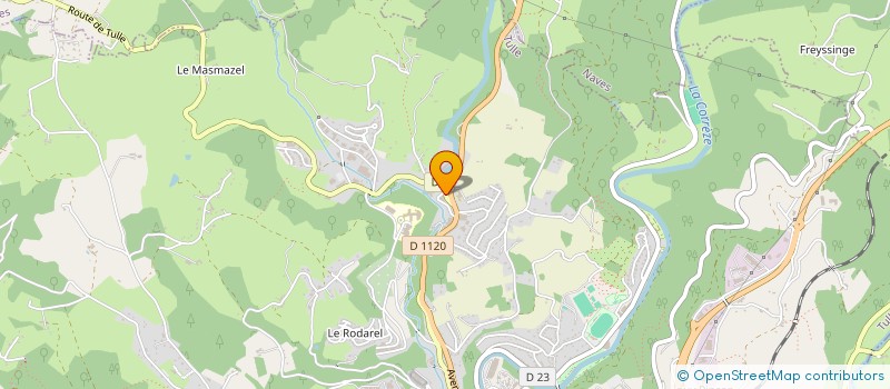 localisation de l'entreprise THEIL AUTO  TULLE