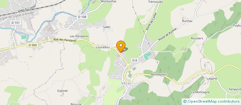 localisation de l'entreprise THEIL ENERGIES à LAFEUILLADE-EN-VEZIE