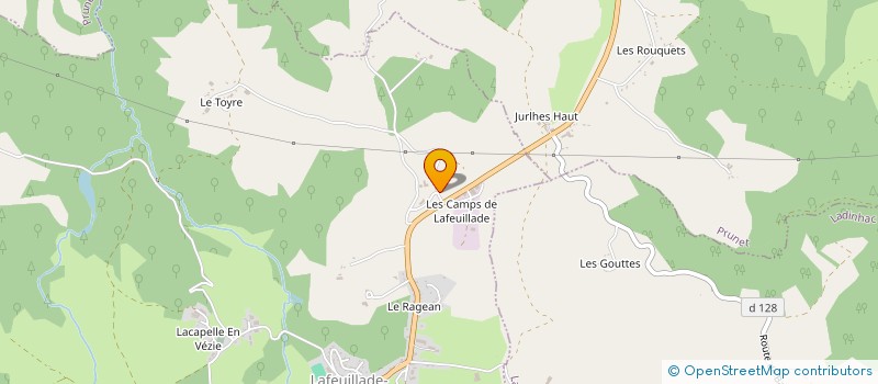 localisation de l'entreprise THEIL INDUSTRIES à LAFEUILLADE-EN-VEZIE