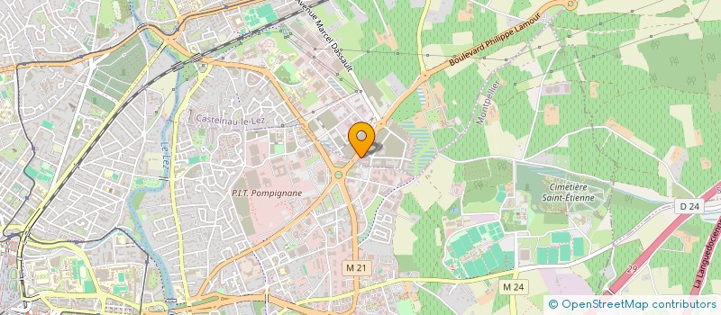 localisation de l'entreprise THEIS 360 FORMATION à CASTELNAU-LE-LEZ