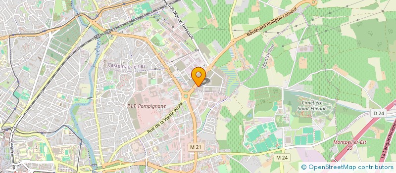 localisation de l'entreprise THEIS 360 SYNERGIE  CASTELNAU-LE-LEZ