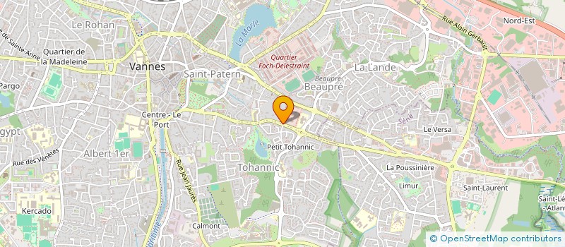 localisation de l'entreprise THEISOHN à VANNES