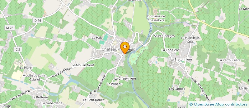 localisation de l'entreprise THEIX  SAINT-FIACRE-SUR-MAINE