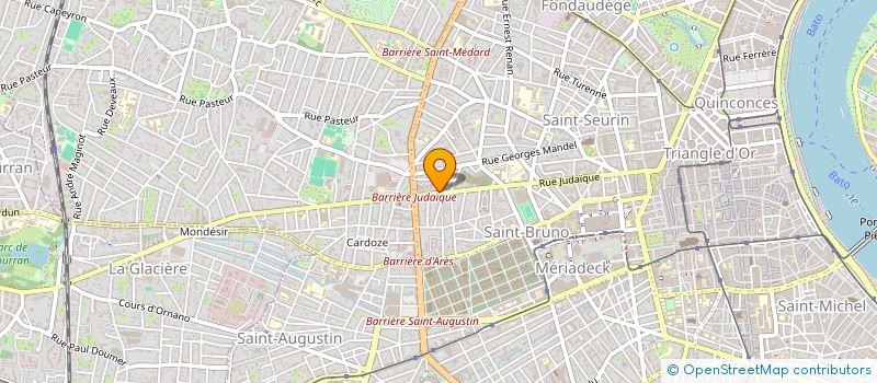 localisation de l'entreprise THEKA  BORDEAUX